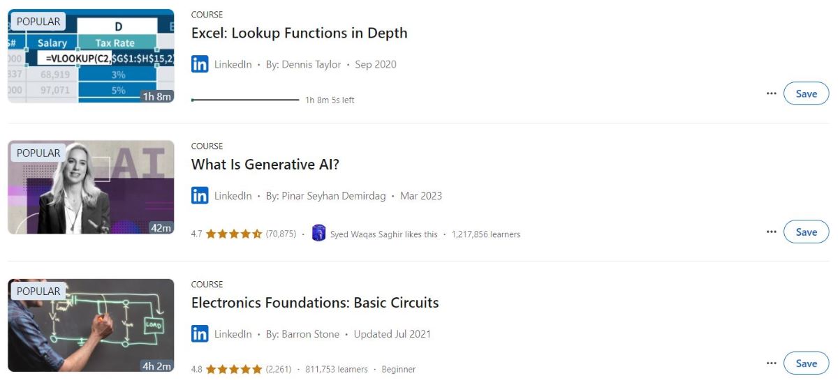 How Much Is LinkedIn Learning? Price And Plans 2025 11 LinkedIn Learning Technology Courses